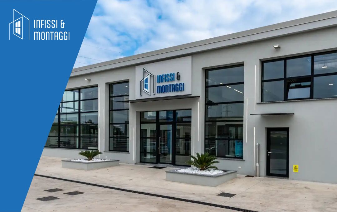 Facciata fabbrica Infissi e Montaggi