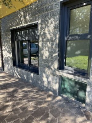 finestre in pvc nero